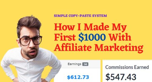 Made my First $1000 with Affiliate Marketing